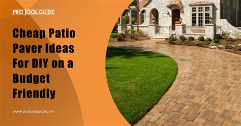 what are the cheapest patio pavers
